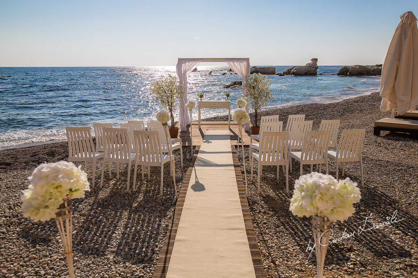 Wedding moments photographed by Cyprus Photographer Cristian Dascalu during a beautiful wedding at Cap St. George in Paphos.