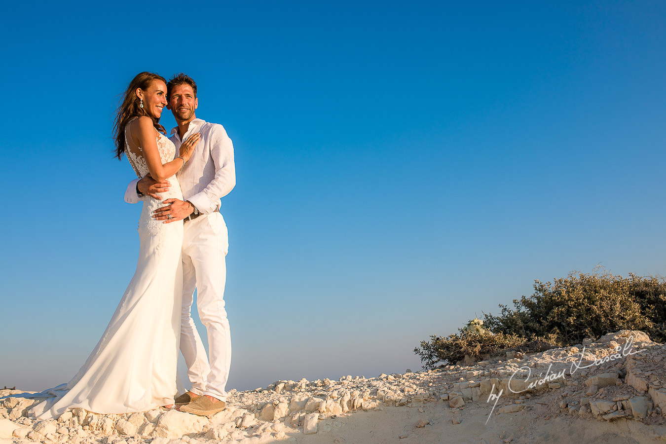 After wedding photoshoot captured by Cyprus Photographer Cristian Dascalu during a beautiful wedding at Cap St. George in Paphos.