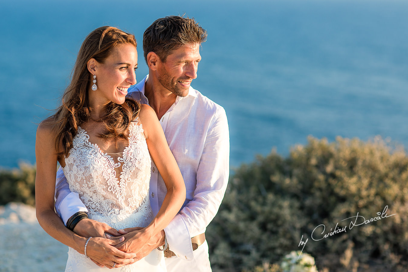After wedding photoshoot captured by Cyprus Photographer Cristian Dascalu during a beautiful wedding at Cap St. George in Paphos.