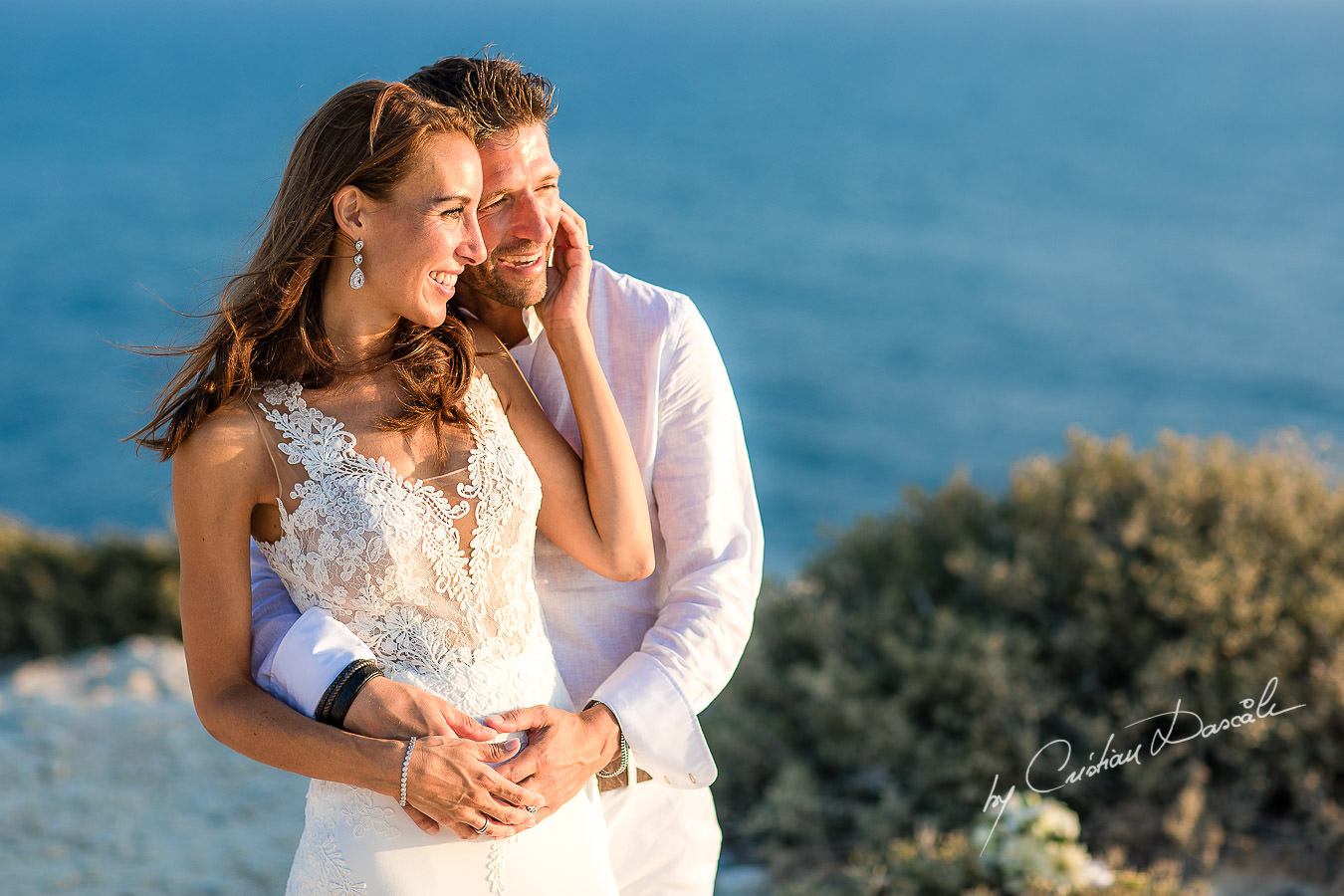 After wedding photoshoot captured by Cyprus Photographer Cristian Dascalu during a beautiful wedding at Cap St. George in Paphos.