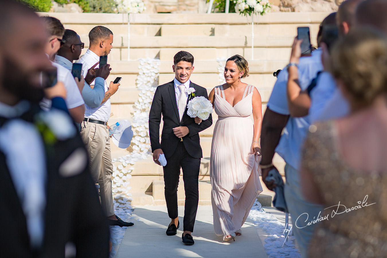 Emotional Wedding at Coral Beach Hotel & Resort. Photography by Cyprus Photographer Cristian Dascalu