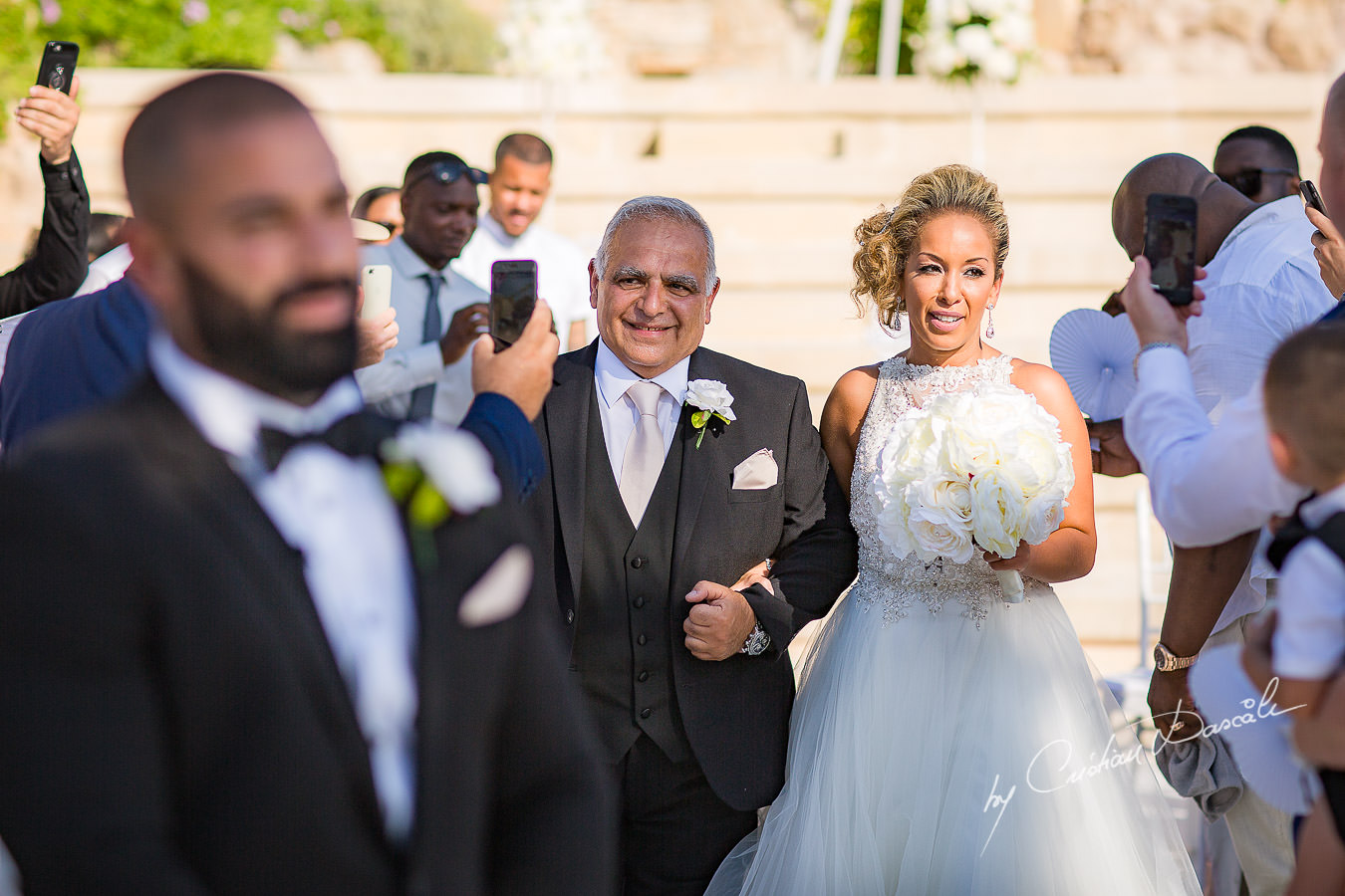 Emotional Wedding at Coral Beach Hotel & Resort. Photography by Cyprus Photographer Cristian Dascalu