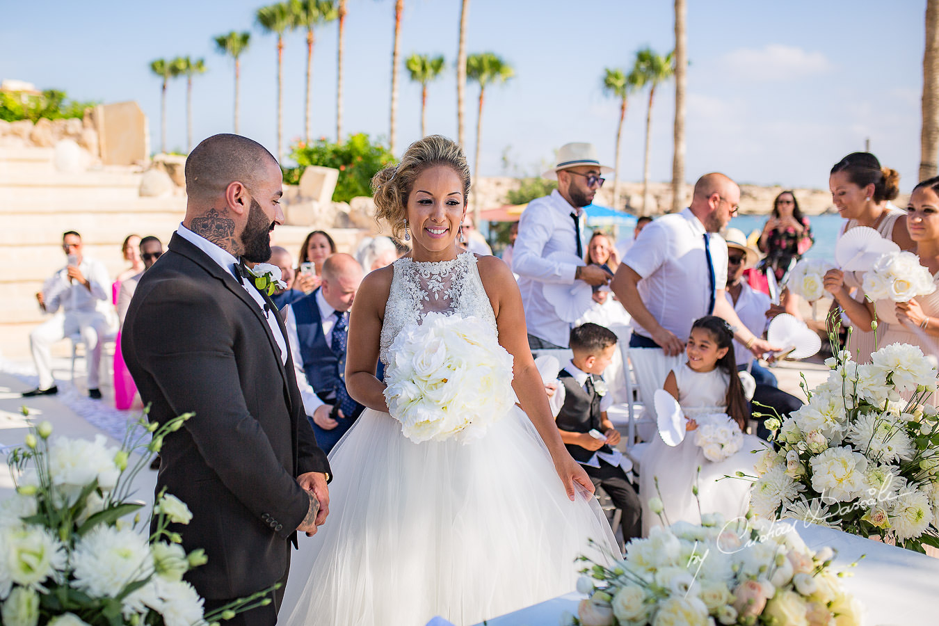 Emotional Wedding at Coral Beach Hotel & Resort. Photography by Cyprus Photographer Cristian Dascalu