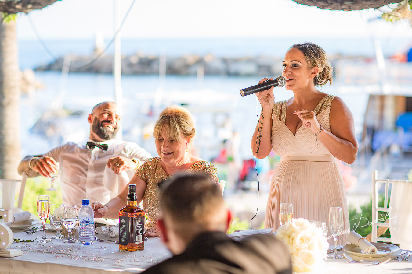 Emotional Wedding at Coral Beach Hotel & Resort. Photography by Cyprus Photographer Cristian Dascalu