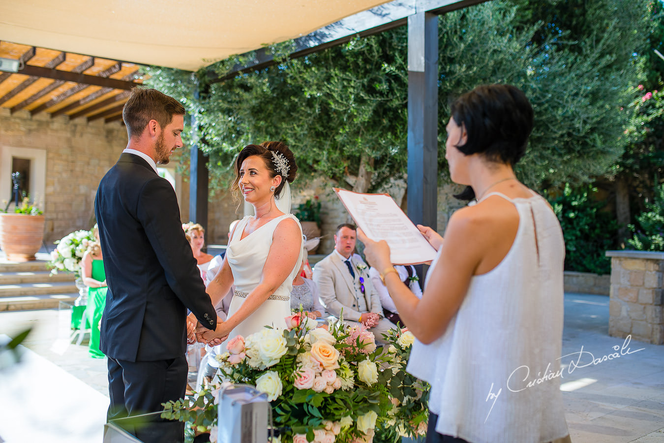 Beautiful moments captured by Cristian Dascalu during an elegant Aphrodite Hills Wedding in Cyprus.