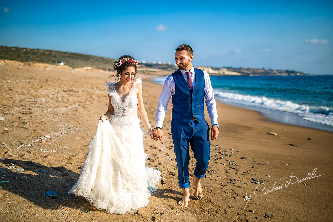 Moments captured by Cyprus Wedding Photographer Cristian Dascalu at a beautiful wedding in Larnaka, Cyprus.