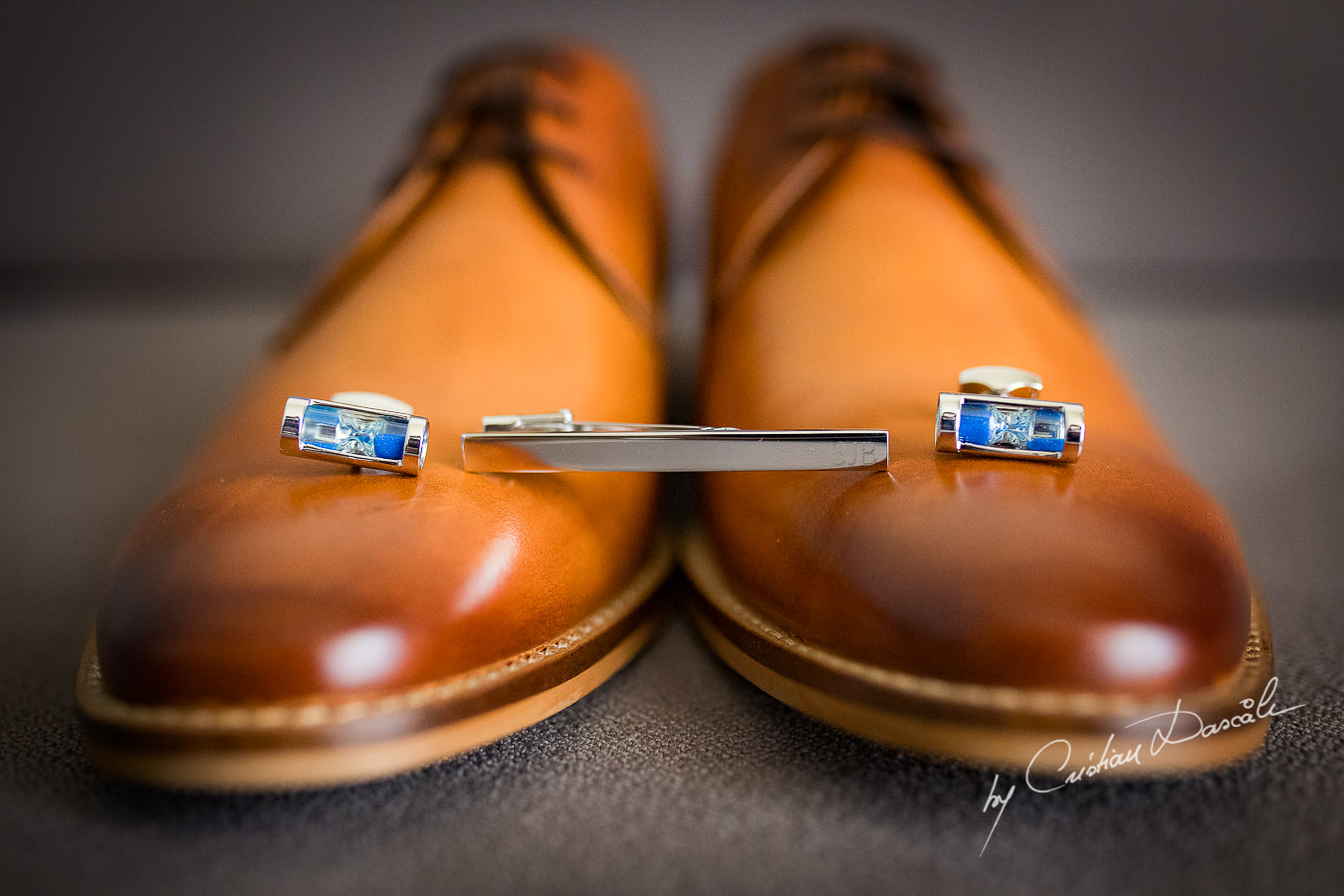 Groom`s elegant shoes captured during an Elegant Minthis Hills Wedding, in Paphos, Cyprus.