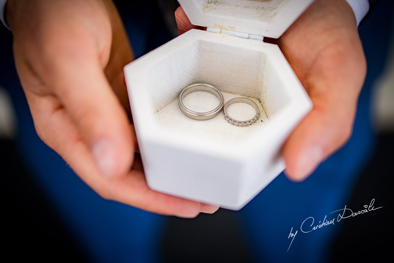 The wedding rings captured during an Elegant Minthis Hills Wedding, in Paphos, Cyprus.